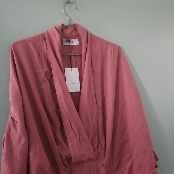NWT SWF ROSA PLUNGE DRESS - Picture 4 of 12